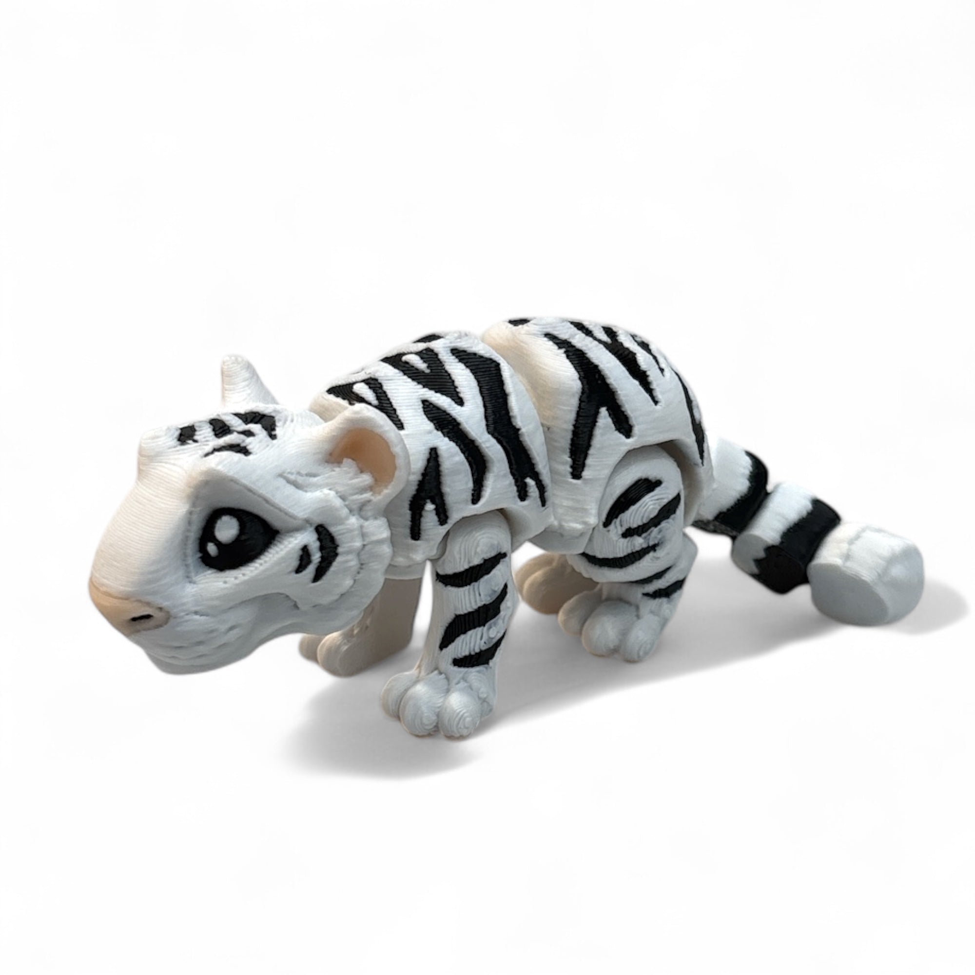 Tiny Tiger 3D Figur (beweglich) - 3DPrintZoo