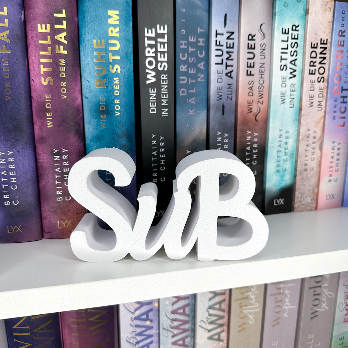 "SuB" Buch-Aufsteller | Bücherregal Dekoration