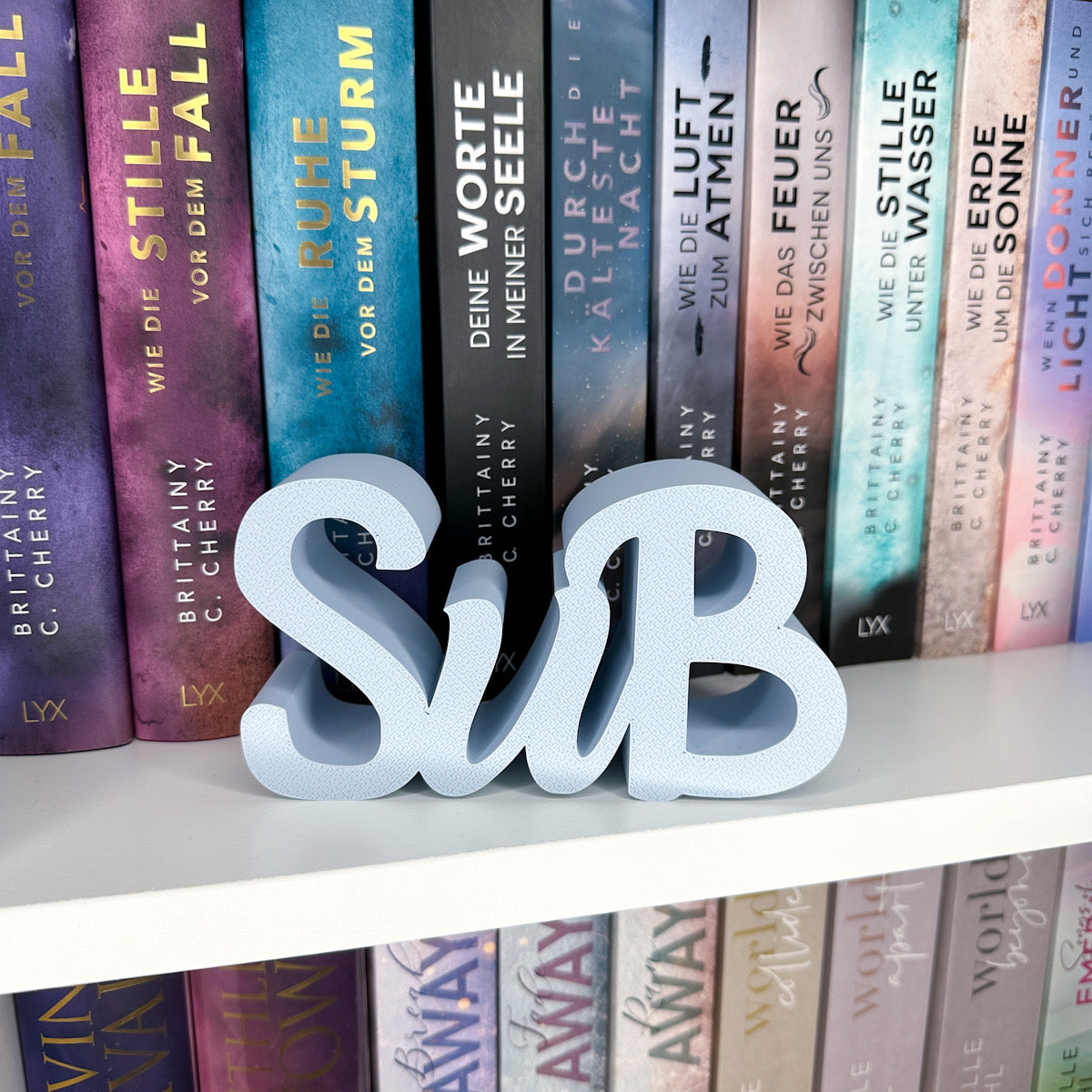 "SuB" Buch-Aufsteller | Bücherregal Dekoration