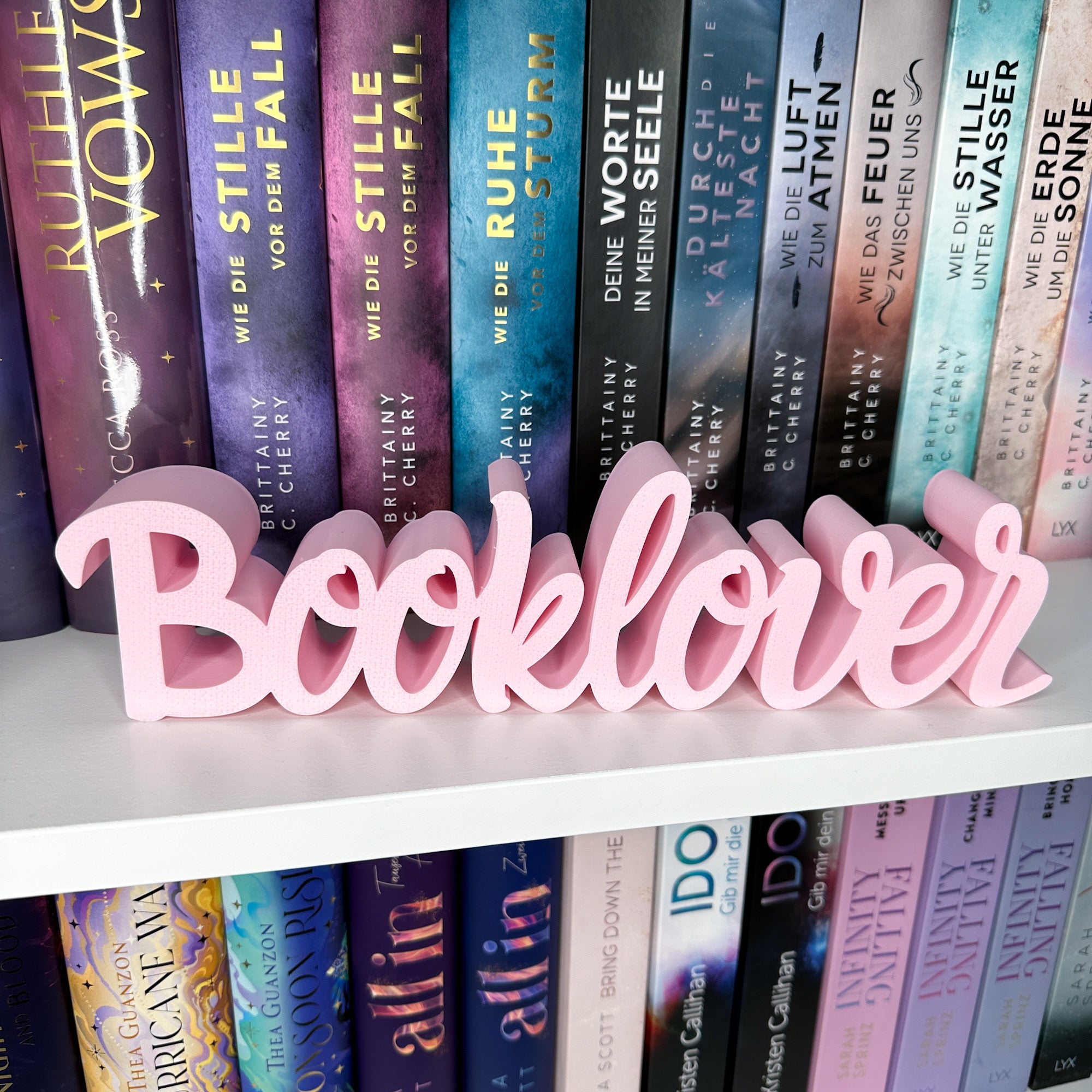 "Booklover" Buch-Aufsteller | Bücherregal Dekoration