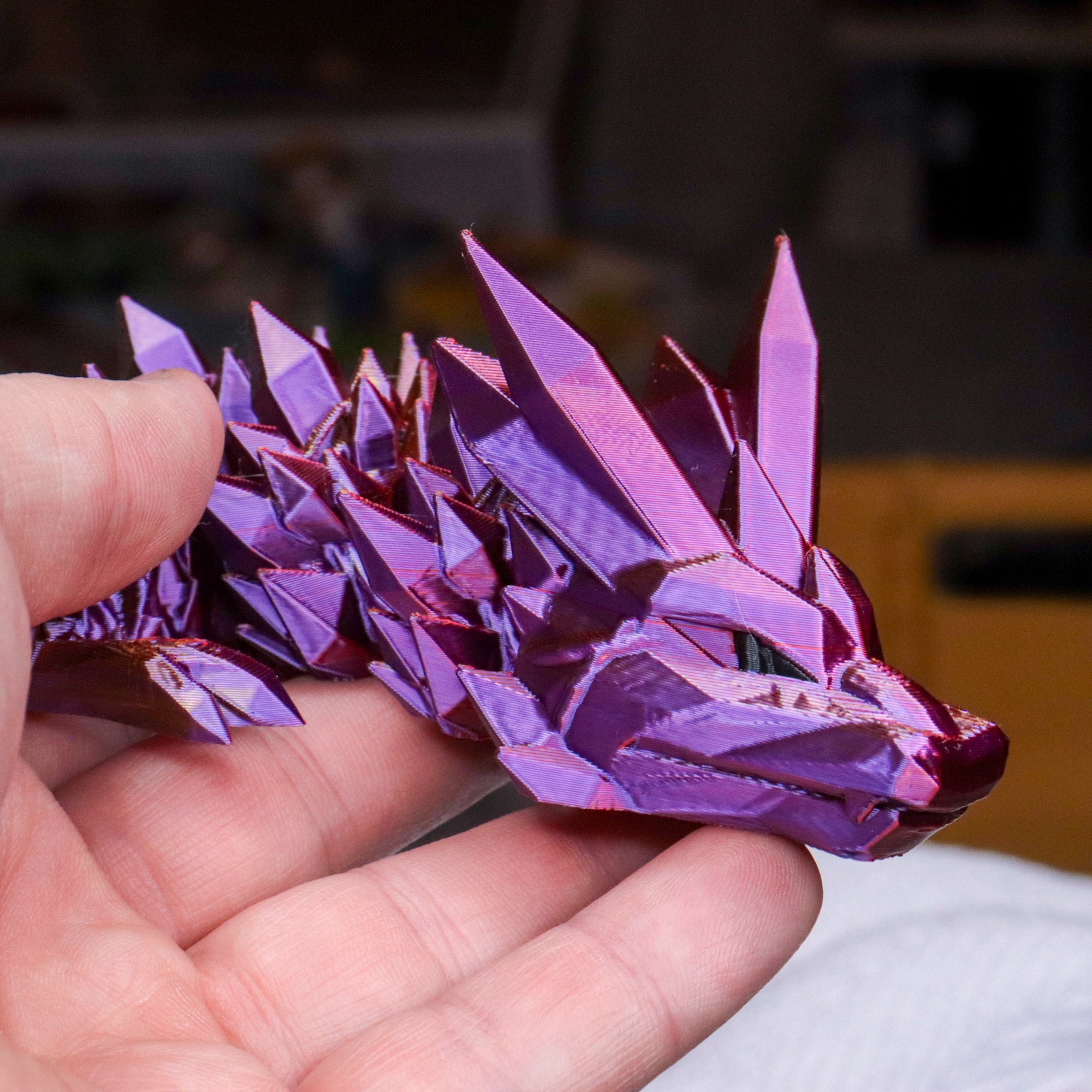 Crystal Drache | Beweglicher Drache