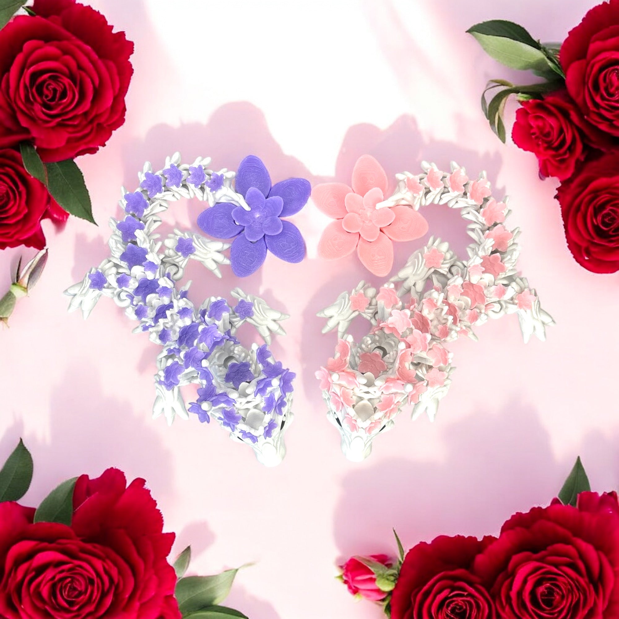 Blossom Drache 3D Figur (beweglich) | Kirschblüten Drache