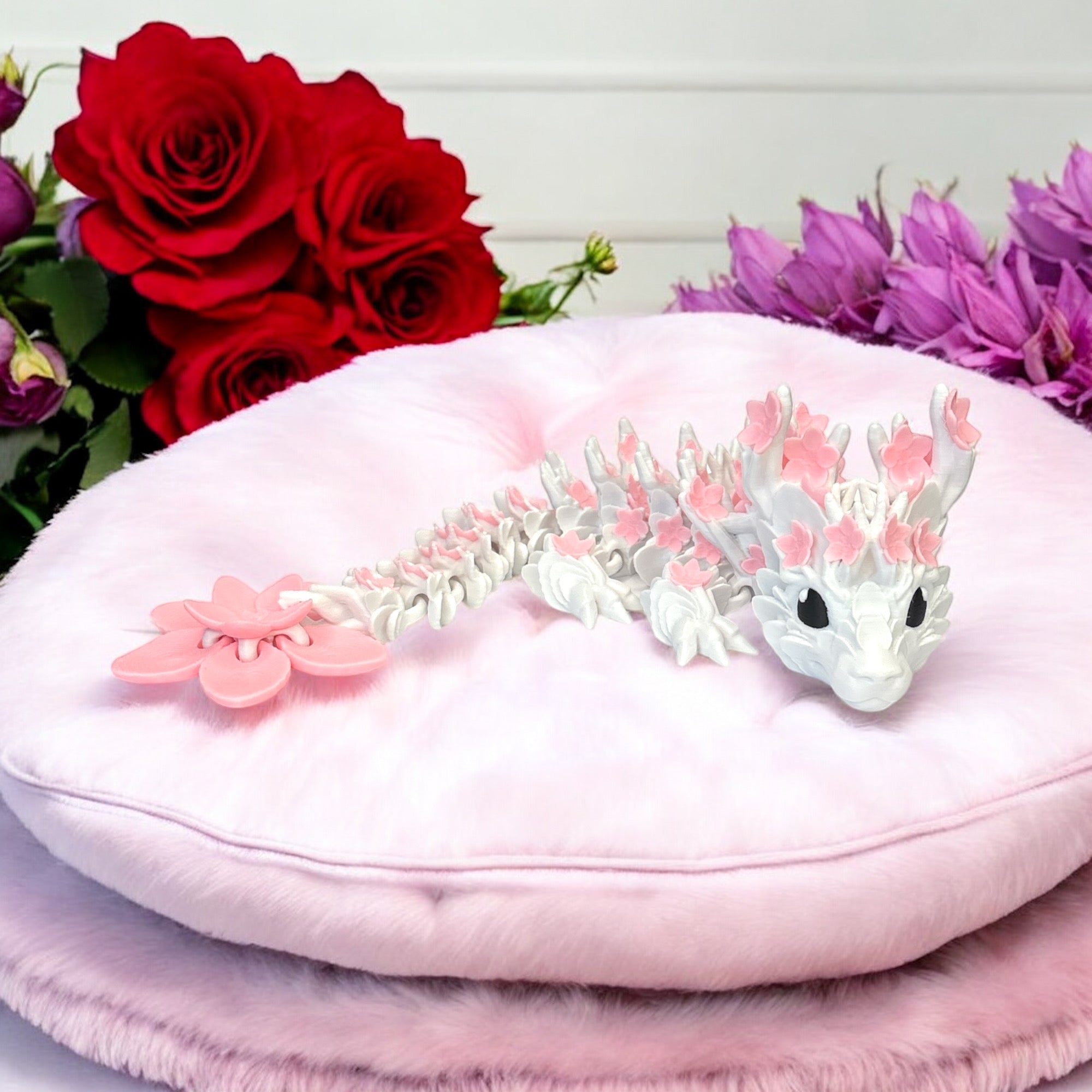 Blossom Drache 3D Figur (beweglich) | Kirschblüten Drache