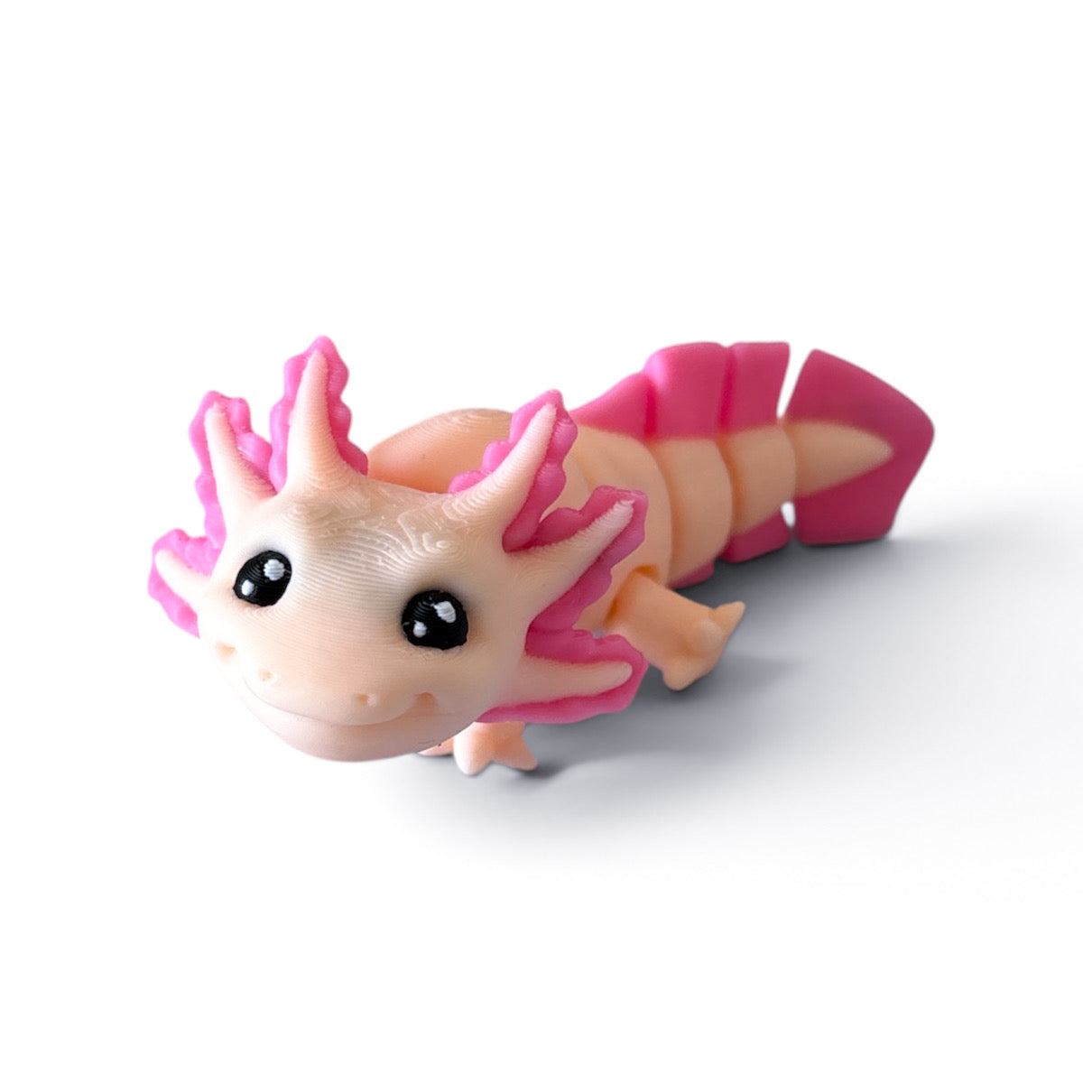 Tiny Axolotl 3D Figur (beweglich) - 3DPrintZoo