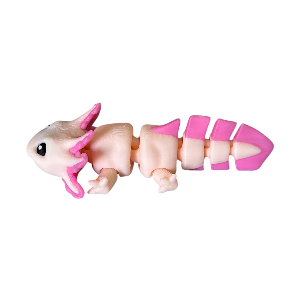 Tiny Axolotl 3D Figur (beweglich) - 3DPrintZoo