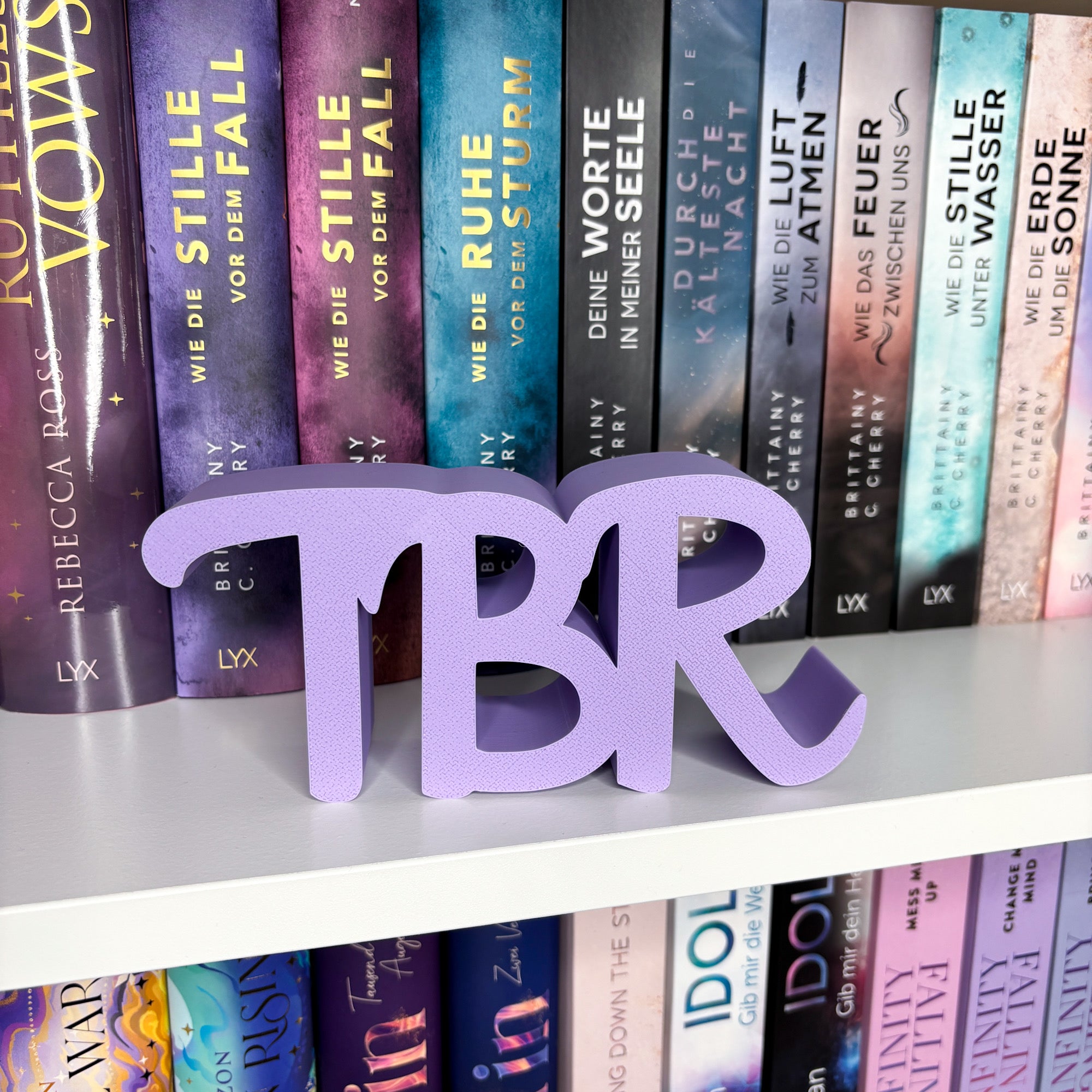 "TBR" Buch-Aufsteller | Bücherregal Dekoration