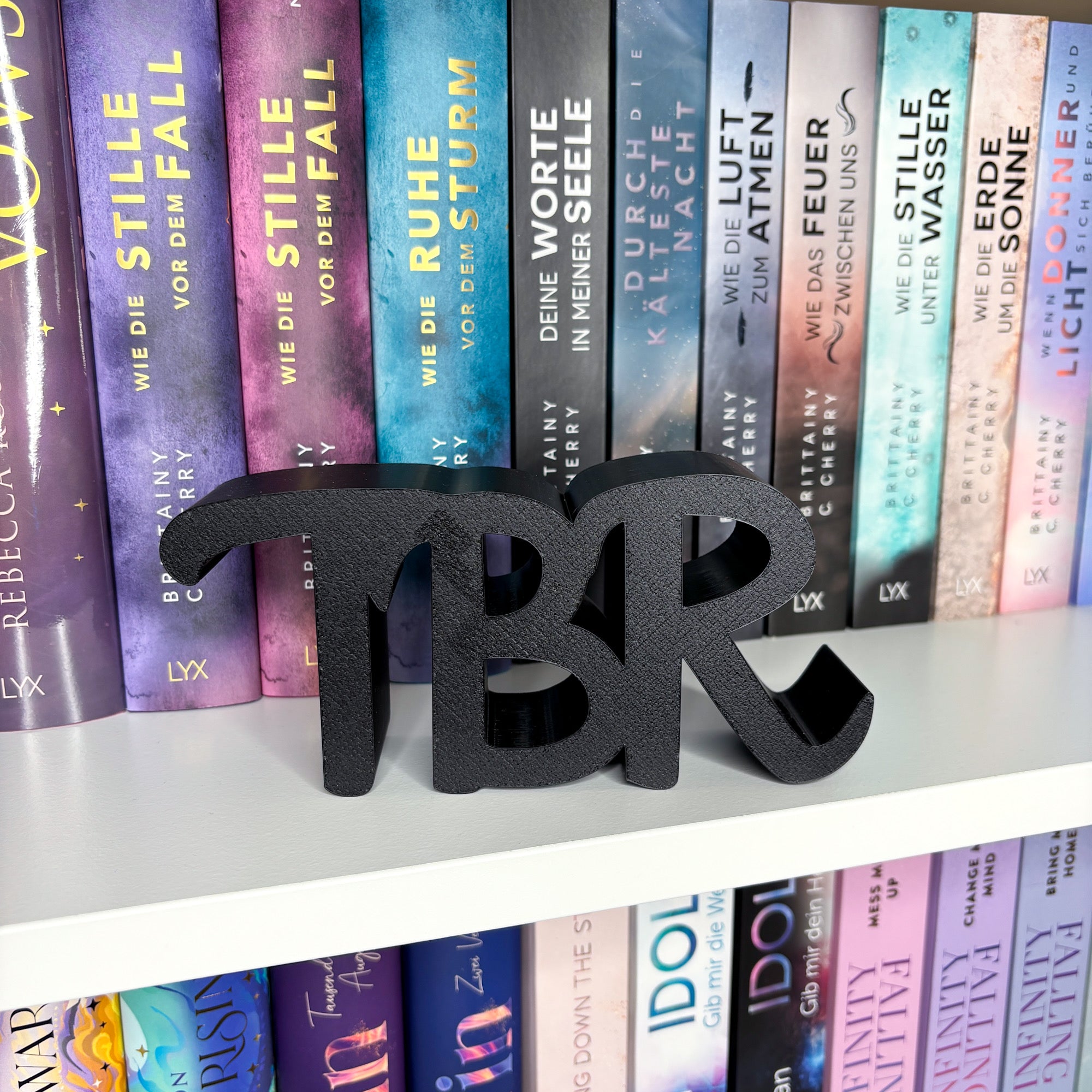 "TBR" Buch-Aufsteller | Bücherregal Dekoration
