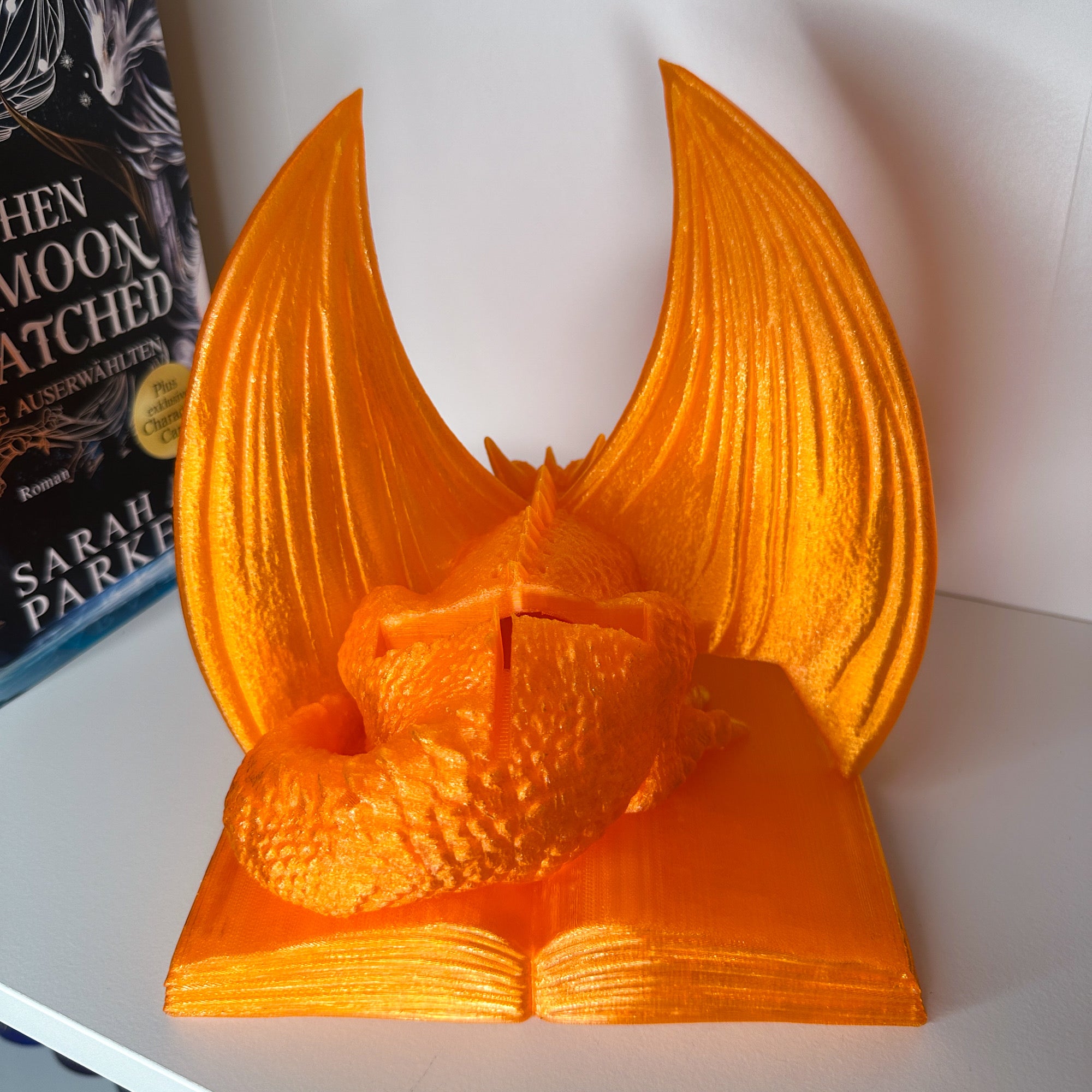 LED Drachenlampe | Nachtlicht | Bücherregal Deko