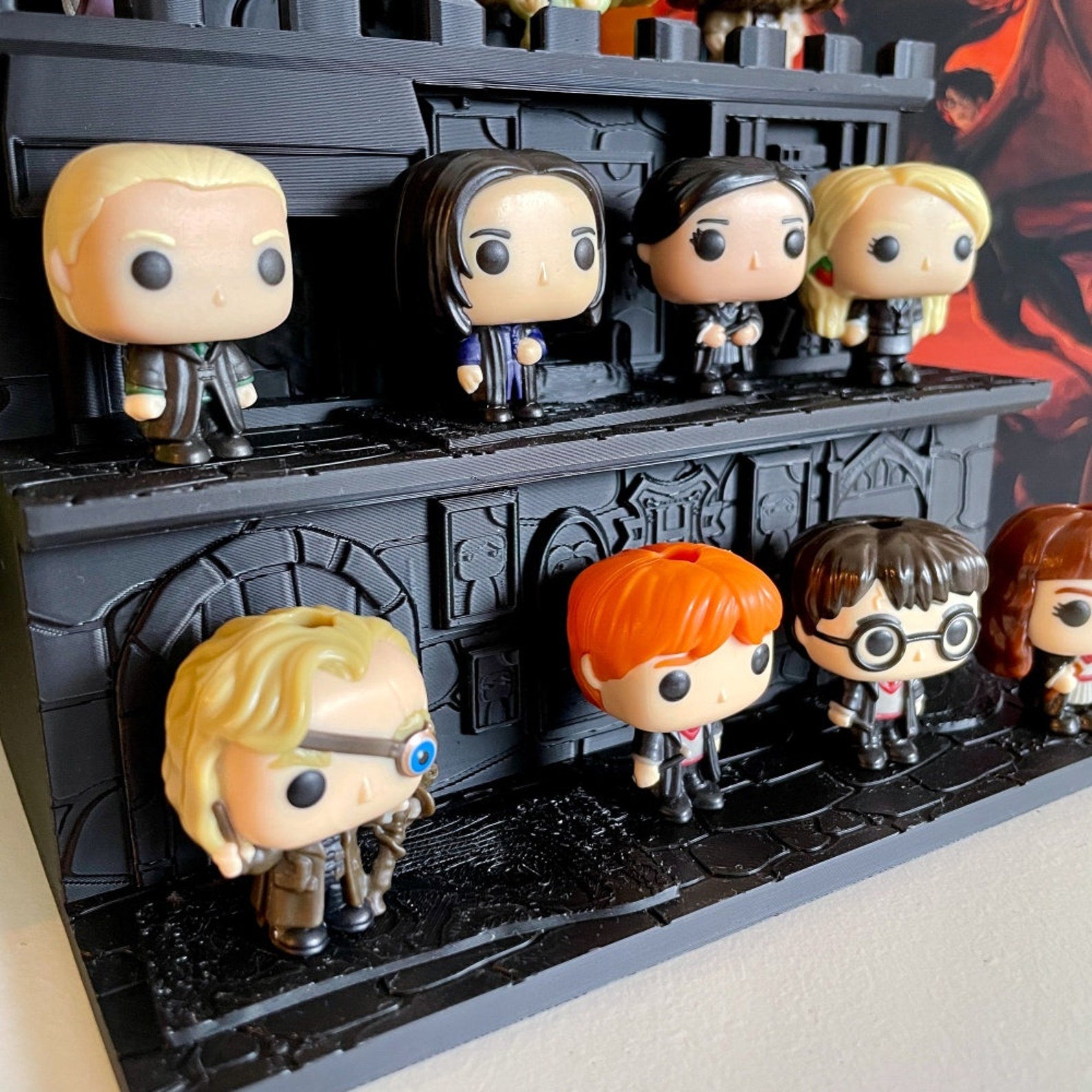 Castle Wandregal für Kinder Joy Harry Potter Figuren oder Bitty POP!s | Funko Display