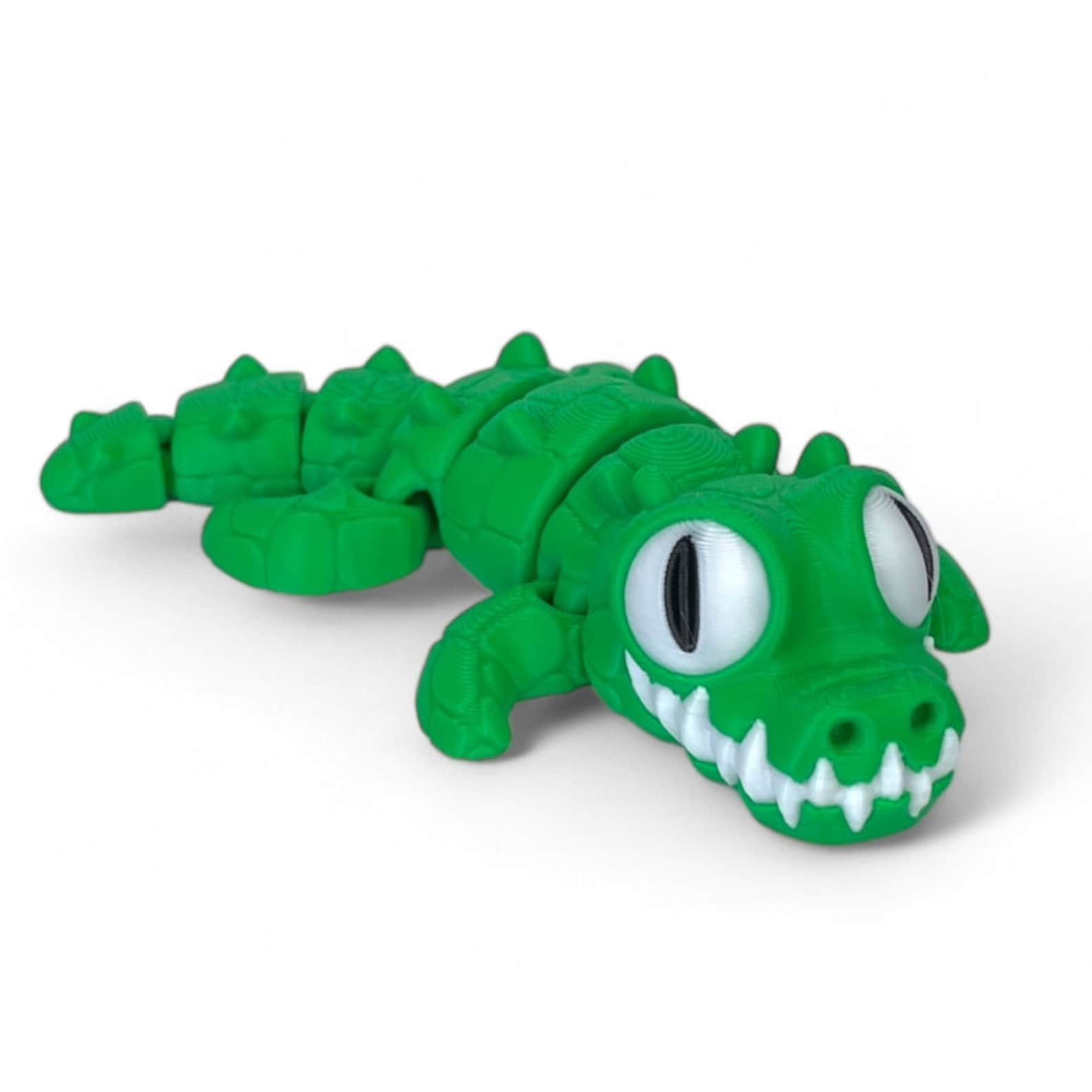 Tiny Krokodil 3D Figur (beweglich) - 3DPrintZoo