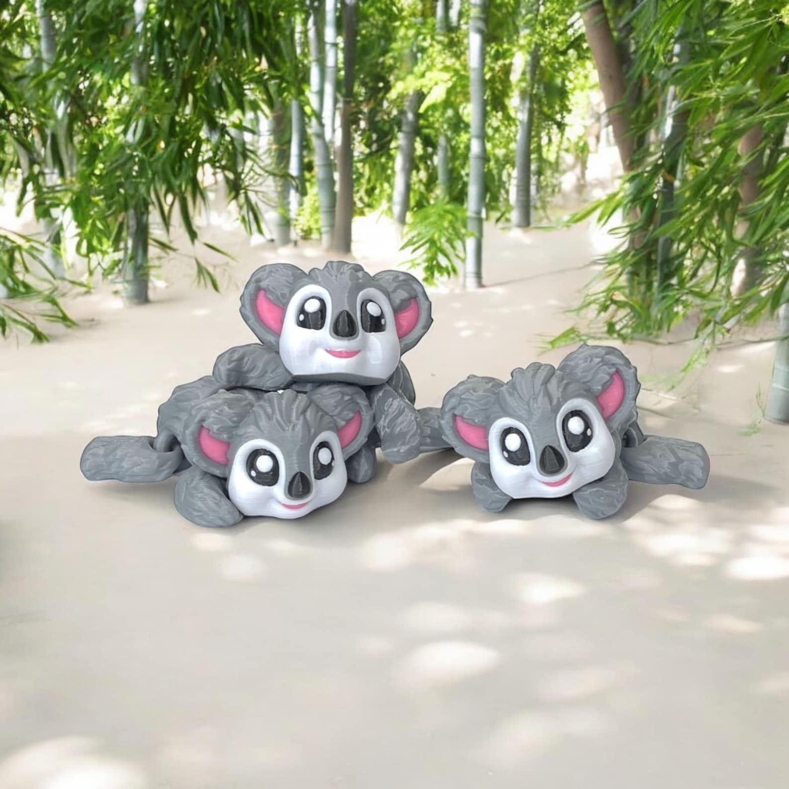 Tiny Koala 3D Figur (beweglich) - 3DPrintZoo