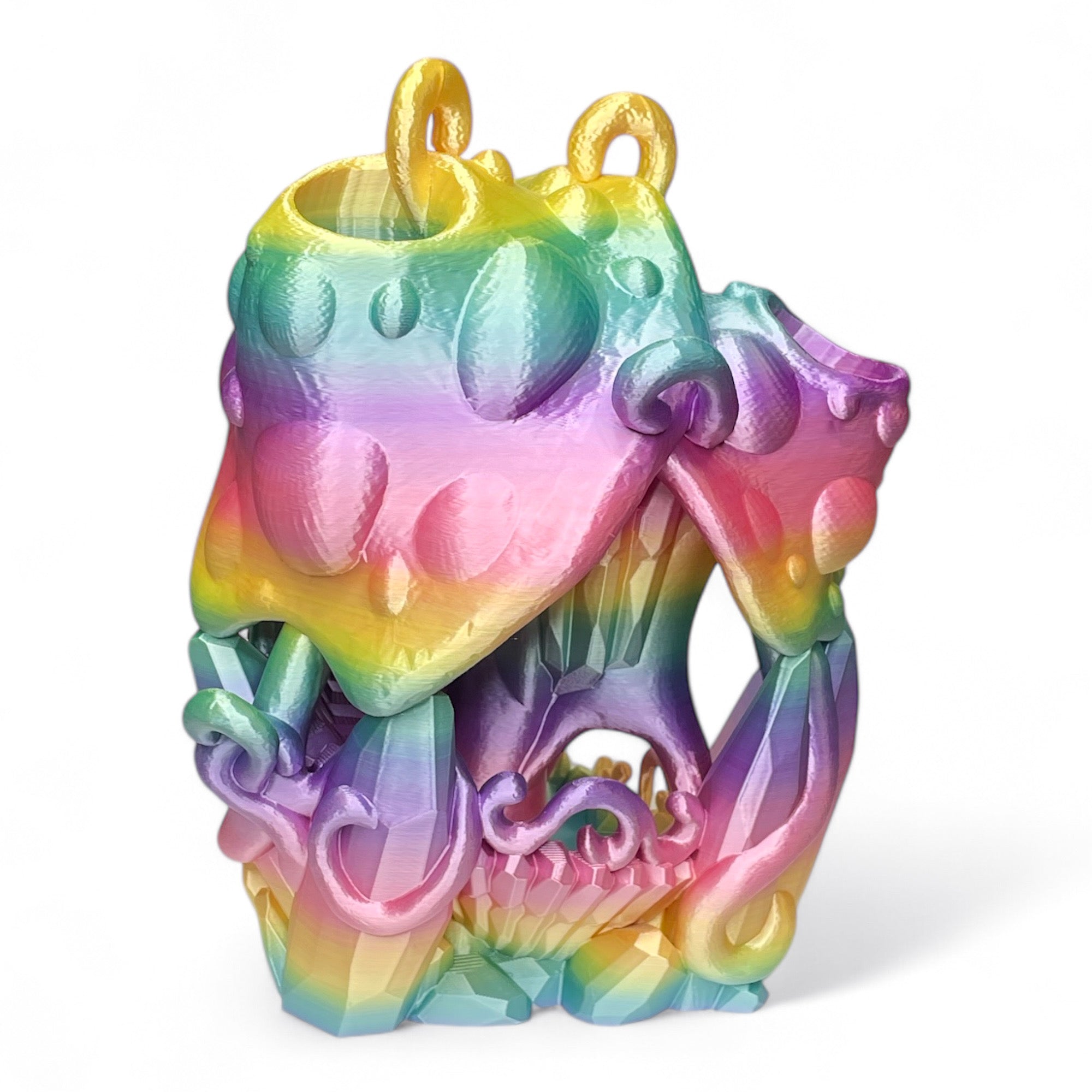 Würfelturm Kristall Pilz | Treppenturm | für Tabletop Spiele