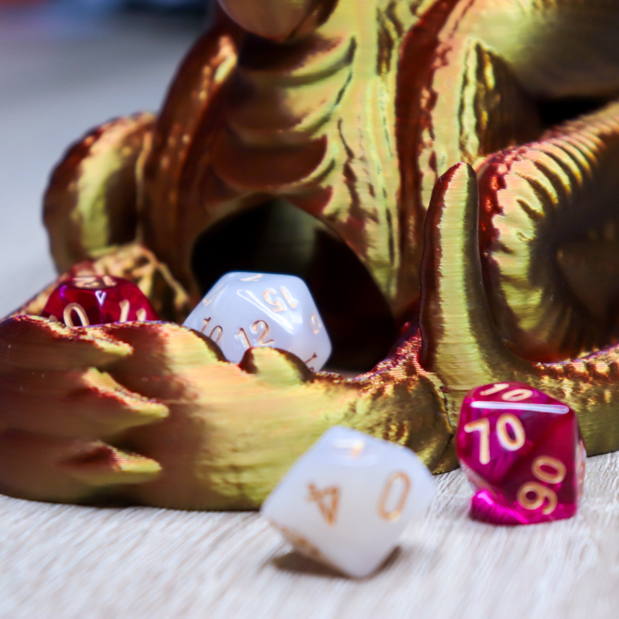 Würfelturm Drache | mit Würfelfächern | für Tabletop Spiele