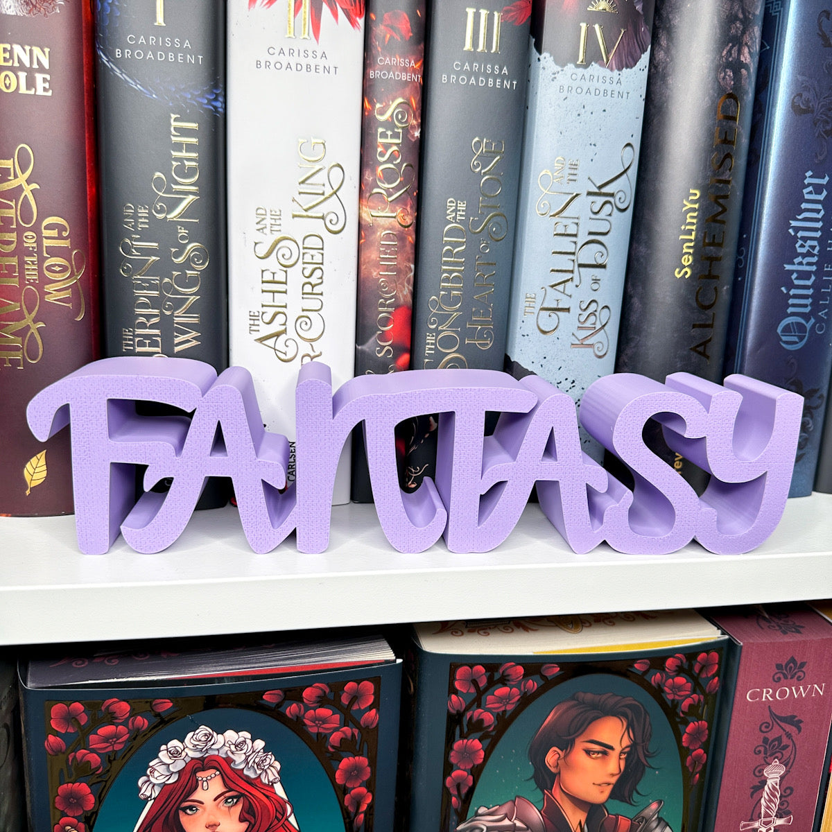 "Fantasy" Buch-Aufsteller | Bücherregal Dekoration