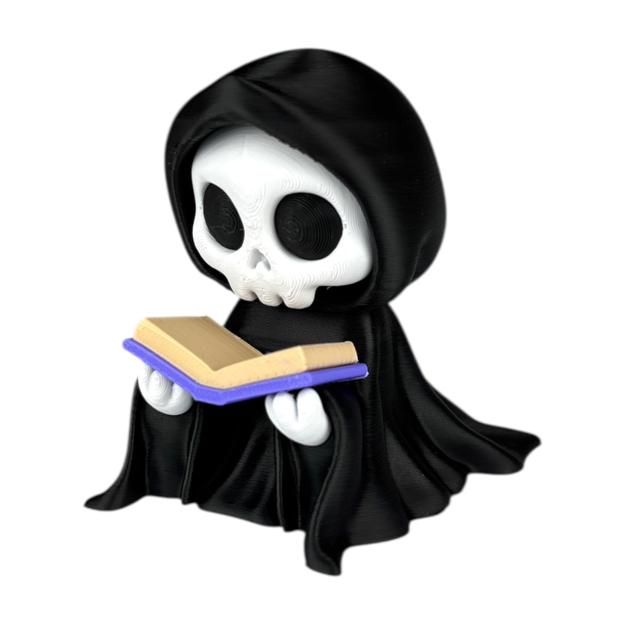 Lesender Sensenmann | Reading Reaper | Deko