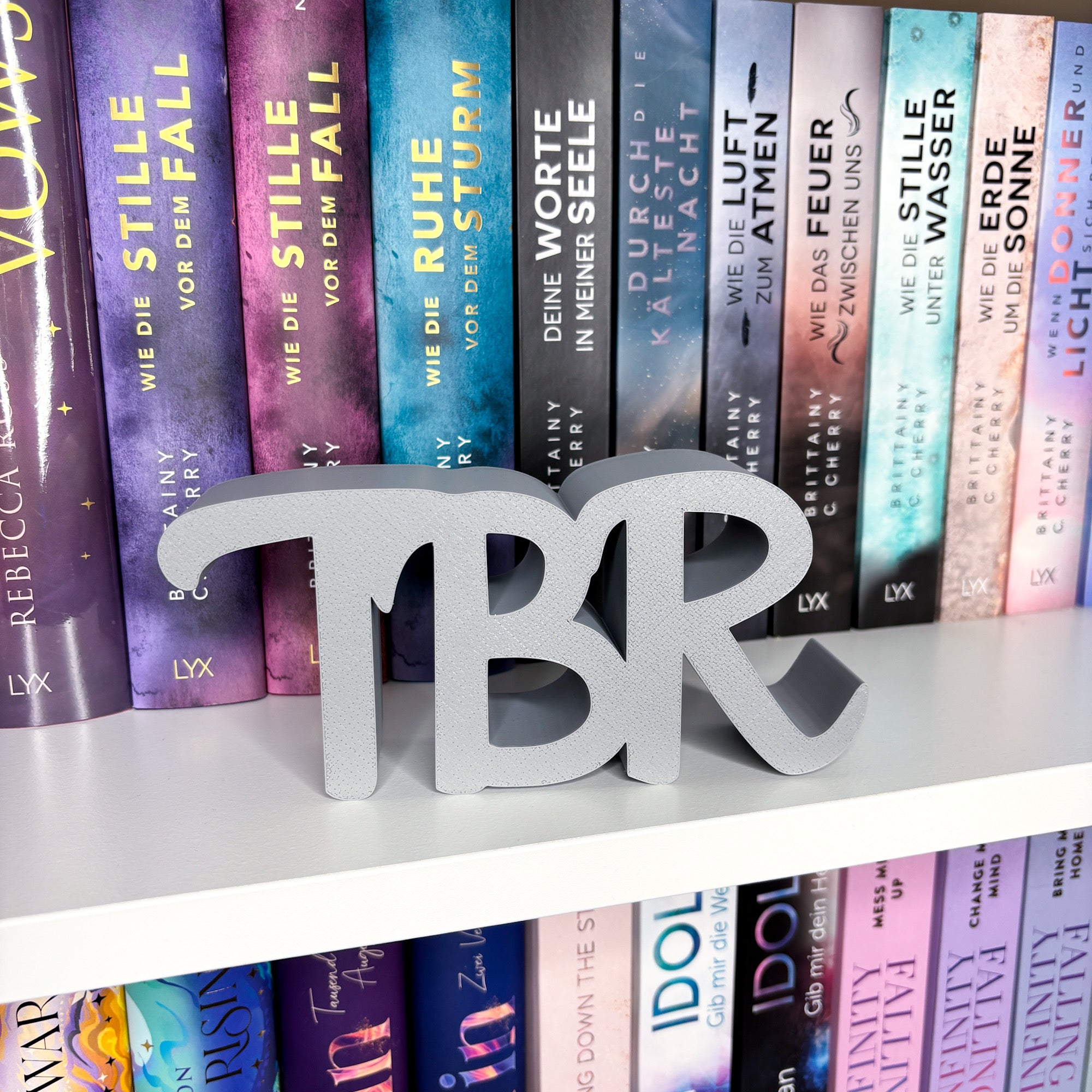 "TBR" Buch-Aufsteller | Bücherregal Dekoration