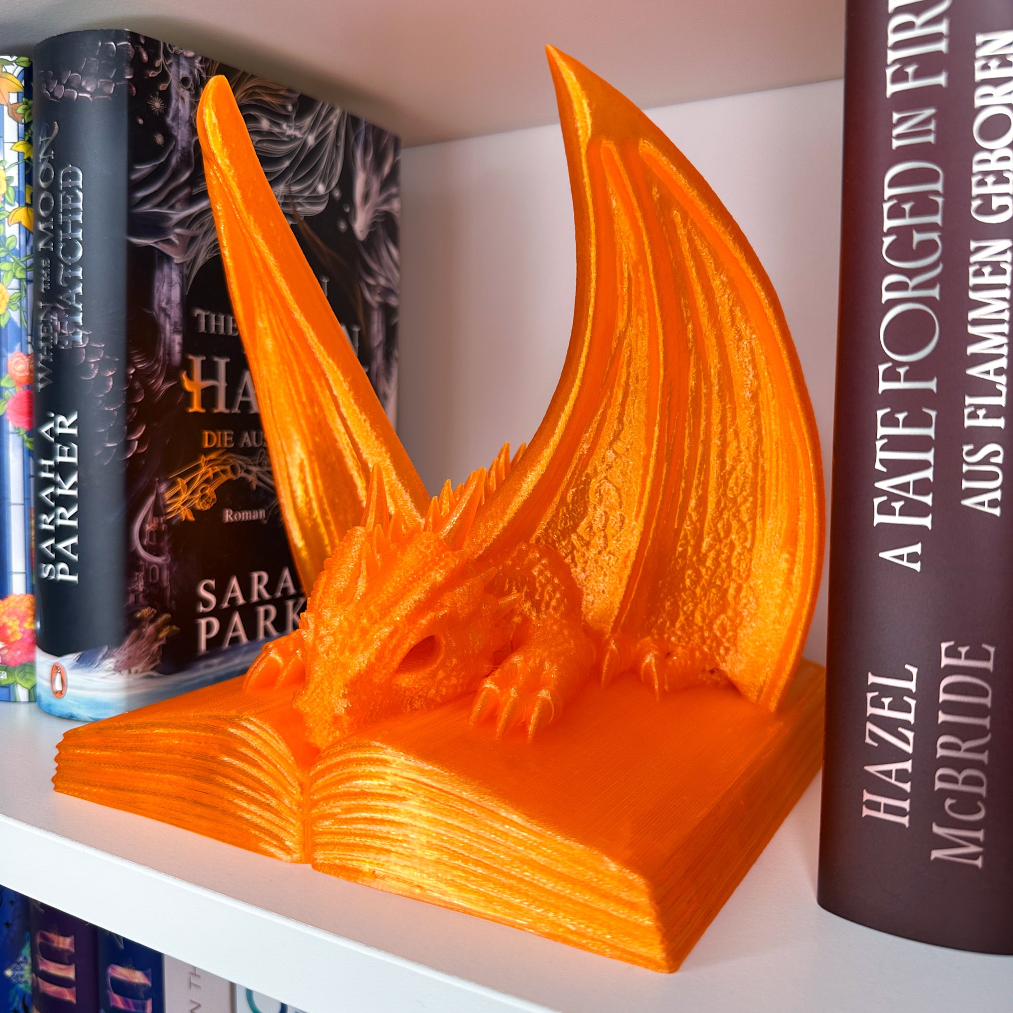 LED Drachenlampe | Nachtlicht | Bücherregal Deko