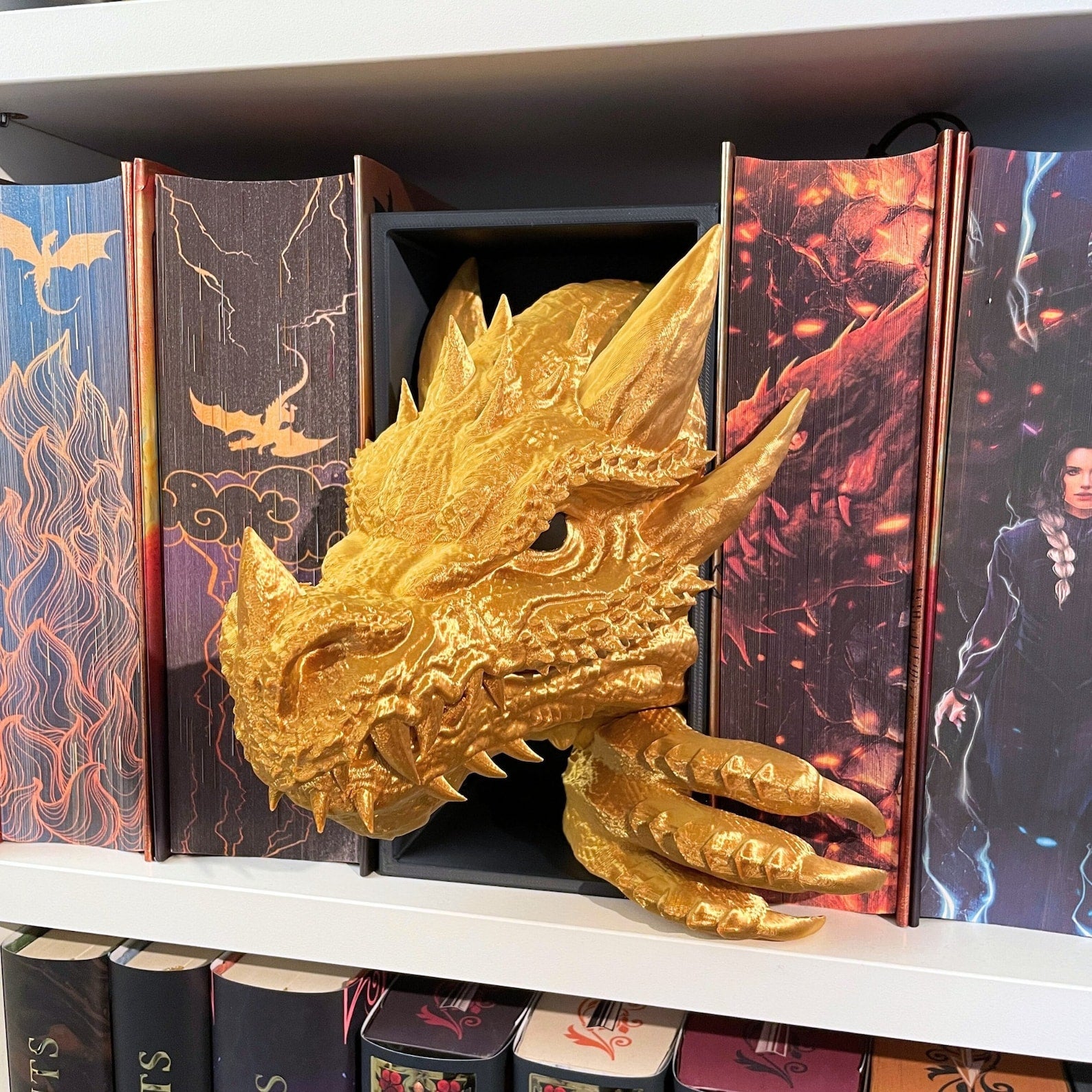 Drache 3D Book Nook Buchstütze 20cm